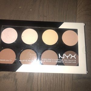 Nyx mascara and highlighter